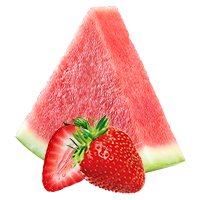 Black ice Dragon Fruit Strawberry & Raspberry Watermelon
